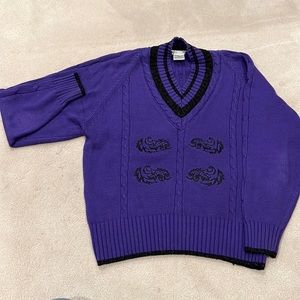 Vintage Molto Fino knit sweater